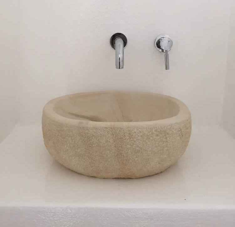 Stone-made basin | Kouvaras, Tinos, Cyclades