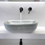 Wash stone & marble basins in site - Tinos